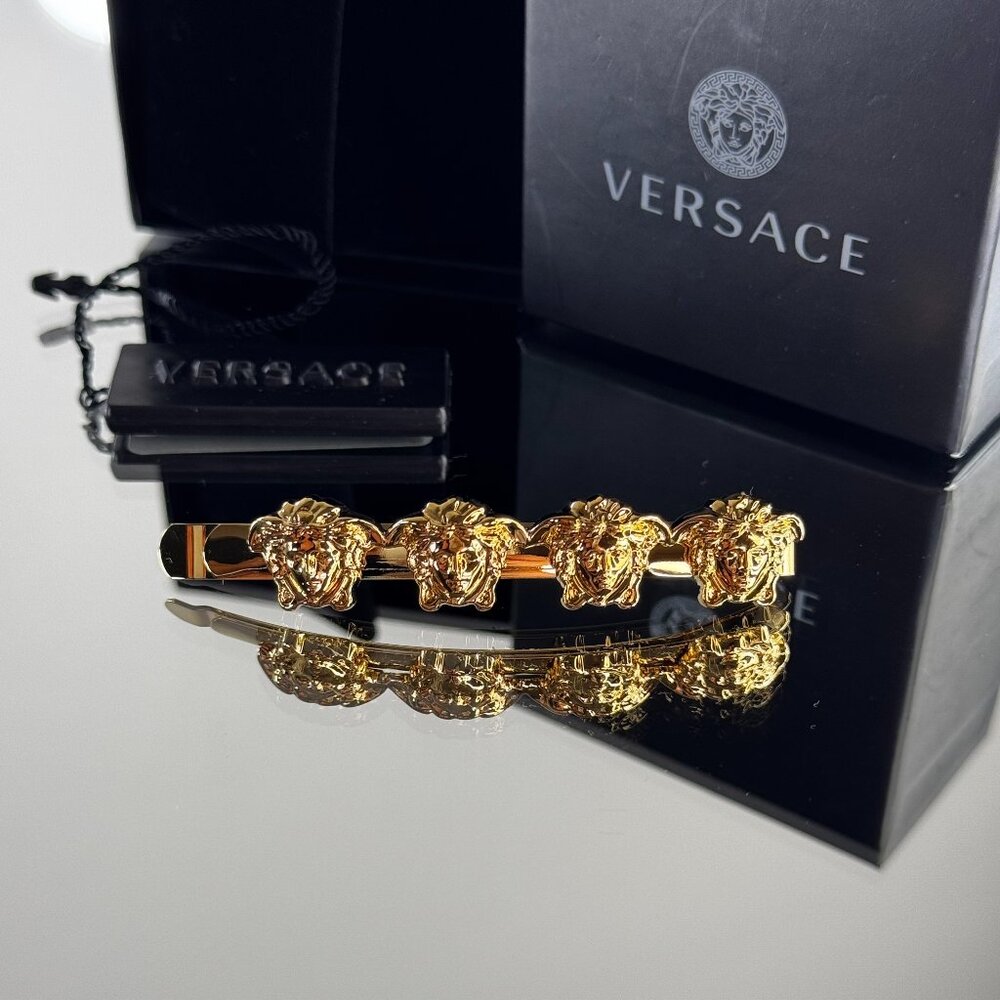 Versace Medusa Tribute Hair Clip